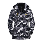 Load image into Gallery viewer, MAGCOMSEN Womens Black Camo Jacket 3 in 1 Snow Jacket Waterproof Insulated Snow Coats Ladies Jacket Coats Outdoors Black Camo M
