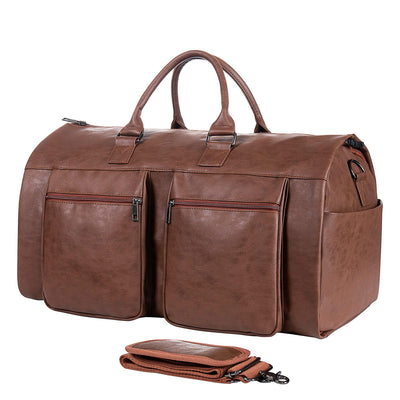 Convertible Travel Garment Bag,Carry on Garment Duffel Bag for Men Women - 2 in 1 Hanging Suitcase Suit Business Travel Bag