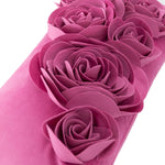Load image into Gallery viewer, JWH 3D Flower Throw Pillow Cover Decorative Handmade Floral Pillow Case Soft Velvet Pillowcase Lumbar Cushion for Bed Living Room Chair Couch Decor Shams 12x20 Inch Hot Pink

