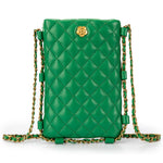 Load image into Gallery viewer, Montana West Small Crossbody Bags for Women Trendy Quilted Cell Phone Purse Chain Wallet Bag MWC-1412GN
