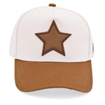 Load image into Gallery viewer, VINTAGE HAVANA Rise Trucker Hats Women &amp; Men Bone/Brown | Western Retro Adjustable Snapback Hat | Preppy Cute Trendy Fashion Baseball Cap

