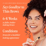 Load image into Gallery viewer, Grande Cosmetics GrandeBROW Brow Enhancing Serum, 8 Week Starter Supply , 0.05 Fl Oz (Pack of 1)
