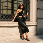 Load image into Gallery viewer, DREAM PAIRS Women's Heels Chunky Block Strappy Square Open Toe Ankle Buckle Heeled Sandals Wedding Party Dress Shoes Indie,Size 9,Black,SDHS2428W
