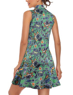 Load image into Gallery viewer, Cucuchy Womens Golf Tennis Dress Sleeveless Athletic Sports Workout Dresses with Shorts and Pockets
