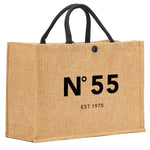 Load image into Gallery viewer, 55th Birthday Gifts for Women - Beach Bag Canvas ToteBag665 Grocery Bags
