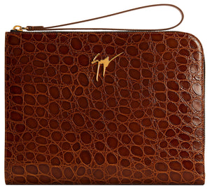 Fabian Pouch, One Size, Brown