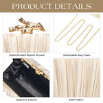 Load image into Gallery viewer, CHUNLI Clutch Purses for Women Evening/Wedding Chic Woven Bag Formal PU Leather Purse Designer Handbags for Women
