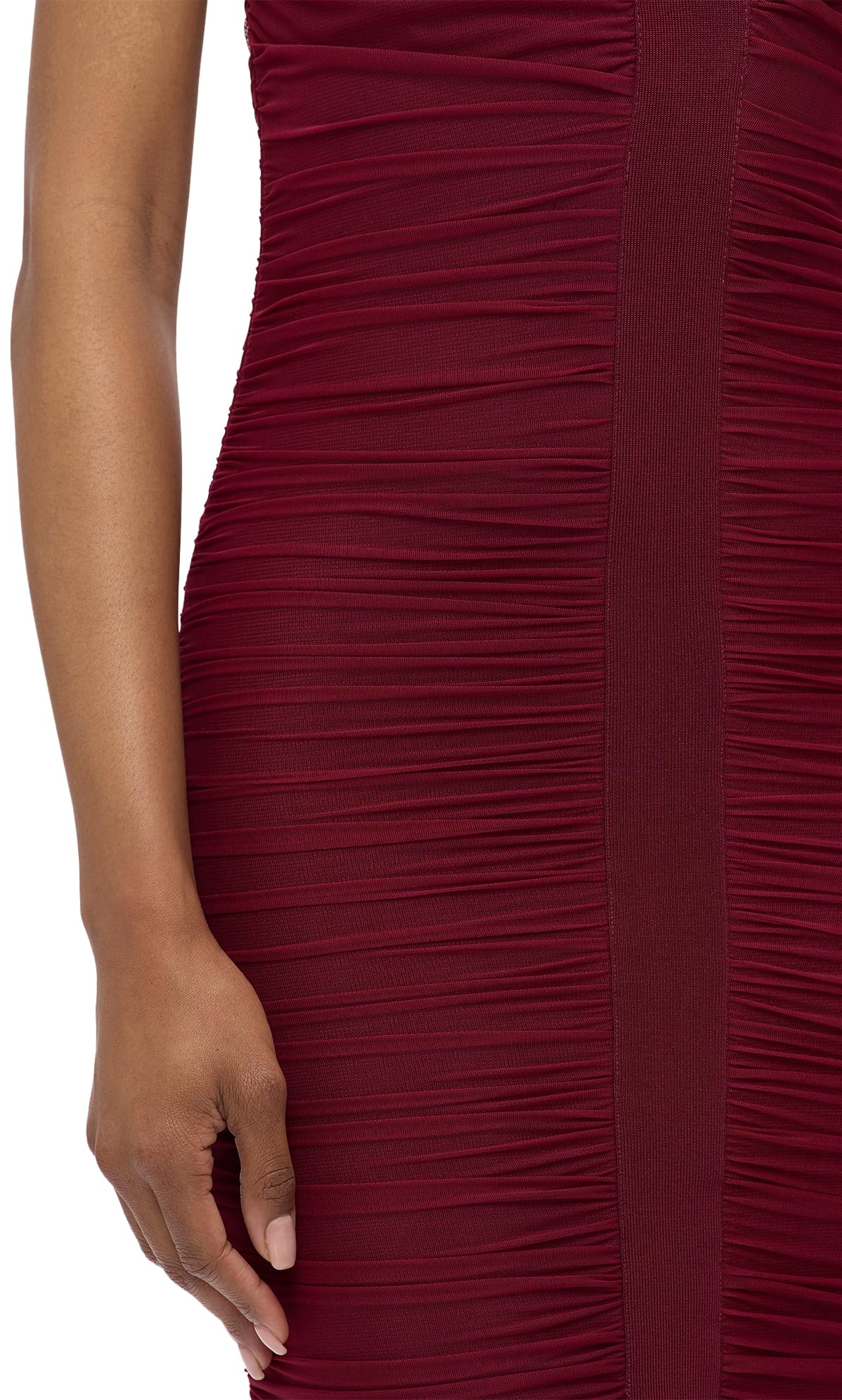 Hervé Léger, The Andrea Dress, S, Dark Red