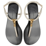 Load image into Gallery viewer, Giuseppe Zanotti, Tie Flat, 9.5, White
