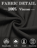 Load image into Gallery viewer, COOFANDY Mens Dress T Shirts Summer Short Sleeve Sweater Shirt Knitted Crewneck Tee Shirt Black
