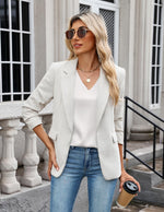 Load image into Gallery viewer, Zeagoo Satin Tank Tops for Women Dressy Casual Sleeveless Blouses V Neck Silk Camisole Tops 2025 Office Clothes for Women A-White
