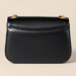 Load image into Gallery viewer, Amazon Essentials Women's Chain Shoulder Bag, Black Faux Leather, One Size
