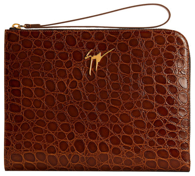 Fabian Pouch, One Size, Brown