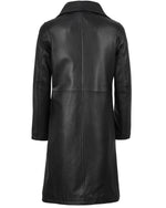 Load image into Gallery viewer, Decrum Womans Black Leather Coat - Real Leather Jackets Womens | [1514271] Btmn Coat, XS
