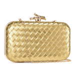 Load image into Gallery viewer, CHUNLI Clutch Purses for Women Evening/Wedding Chic Woven Bag Formal PU Leather Purse Designer Handbags for Women
