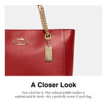 Load image into Gallery viewer, COACH Cammie Chain Tote, Red Apple
