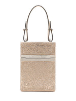 Load image into Gallery viewer, Oscar de la Renta, Crystal Pave Alibi Cube, Champagne
