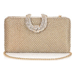 Load image into Gallery viewer, Fmiysxidm Sparkly Rhinestone Crystal Clutch for Wedding Party Dressy Handbag Formal Party Evening Bag For Women
