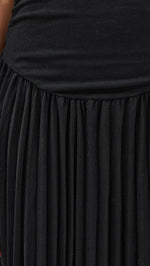 Load image into Gallery viewer, Lioness Women&#39;s Field of Dreams Maxi Dress, Onyx, Black, S
