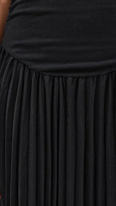 Lioness Women's Field of Dreams Maxi Dress, Onyx, Black, S