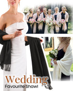 Load image into Gallery viewer, FURTALK Women&#39;s Scarf Pashmina Shawls and Wraps for Evening Dress Wedding Bride Bridesmaid Gifts Winter Scarves
