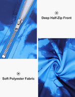 Load image into Gallery viewer, Golf Dresses,Cucuchy Workout Dress for Women Ladies Tennis Apparel Casual Polo Crew Neckline Summer Tank Dresses Cool Flattering Plrated Zip Up Clothes Tie Dye Royal Blue S
