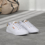 Load image into Gallery viewer, Guess Women's Loven Sneaker, White, 7
