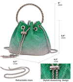 Load image into Gallery viewer, Sweetovo Bling Crystal Rhinestone Purse for Women Sparkly Clutch Handbag Crossbody Bag for Evening Wedding Party Prom
