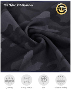 SANTINY 16" Golf Skorts Skirts for Women Zipper Pockets Women's High Waisted Tennis Skirt Athletic Skort (Grey Camo_M)