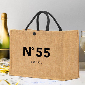55th Birthday Gifts for Women - Beach Bag Canvas ToteBag665 Grocery Bags