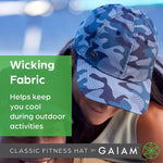 Load image into Gallery viewer, Gaiam Womens Classic Fitness Hat Baseball Cap, Leopard Print Black
