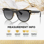 Load image into Gallery viewer, Versace VE2198 PHANTOS Shape POLARIZED Sunglasses with Luxury Eyewear kit
