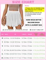 Load image into Gallery viewer, Women's Flowy Shorts Casual Linen Boho Ruffle Mini Skirts Pleated High Waist Cute Butterfly Skorts with Pockets Summer Trendy-White S

