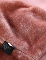 Load image into Gallery viewer, Bellivera Women's Faux Leather Suede Jacket Motocycle Sherpa-Lined Coat with Removable Fur Collar 8830 Pink M
