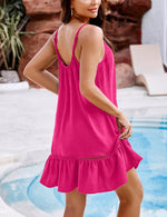 Load image into Gallery viewer, Blooming Jelly Womens Bathing Suit Cover Up Swim Beach Dresses Cover Ups Swimsuit Coverups 2025(M, Hot Pink)
