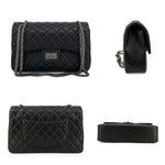 Load image into Gallery viewer, M-ioi-M Quilted Genuine Leather Crossbody Bags for Women, Soft Lambskin Adjustable Double Chain Strap Shoulder Bag, Medium Luxury Classic Designer Flap Purse, Trendy Lady Evening Handbag(Black,Medium)
