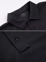 Load image into Gallery viewer, MAGCOMSEN Men Black Work Shirt Golf Polo Shirts Short Sleeve Combat Shirt Tactical Shirt XL
