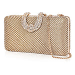 Load image into Gallery viewer, Fmiysxidm Sparkly Rhinestone Crystal Clutch for Wedding Party Dressy Handbag Formal Party Evening Bag For Women
