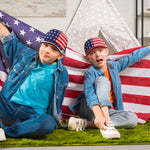Load image into Gallery viewer, Hercicy 3pcs American Flag Hats Women 250th Anniversary Patriotic Baseball Trucker Caps for USA Memorial Independence Day(Red White Blue,Classic)
