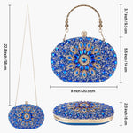 Load image into Gallery viewer, Suhatjia Evening Clutch Purse Rhinestone Clutch Purses for Women
