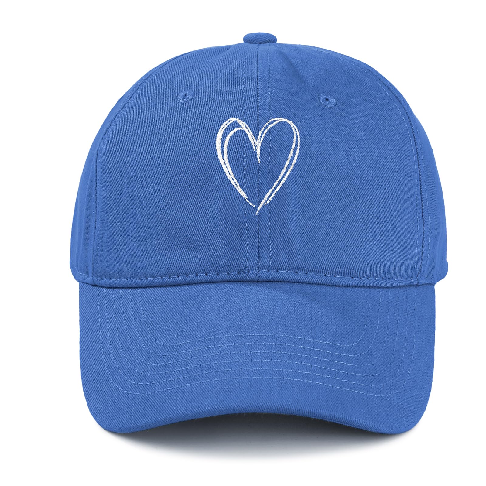 Womens Baseball Caps Cute Baseball Caps for Women Men Trendy Adjustable Cute Hats Ideal for Workout Golf Running Royal Blue