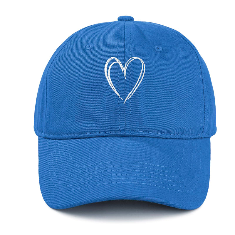Womens Baseball Caps Cute Baseball Caps for Women Men Trendy Adjustable Cute Hats Ideal for Workout Golf Running Royal Blue