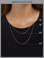 Load image into Gallery viewer, Amazon Essentials womens Sterling Silver Diamond 3 Stone Heart Pendant Necklace (1/4 cttw), 18&quot; (previously Amazon Collection)
