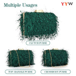 Load image into Gallery viewer, Clutch Purse for Women Cute Handbags Top Handle Evening Bag Crossbody Bag Shoulder Bag for Wedding Party Prom Banquet (Green)
