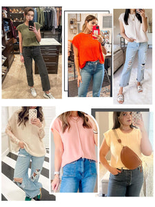Seiciviy Womens Cap Sleeve Tops 2025 Trendy Tank Top Loose Knit Sweater Vests Cute Shirts Outfits Spring Fall Summer Tops Green