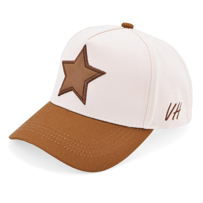 VINTAGE HAVANA Rise Trucker Hats Women & Men Bone/Brown | Western Retro Adjustable Snapback Hat | Preppy Cute Trendy Fashion Baseball Cap