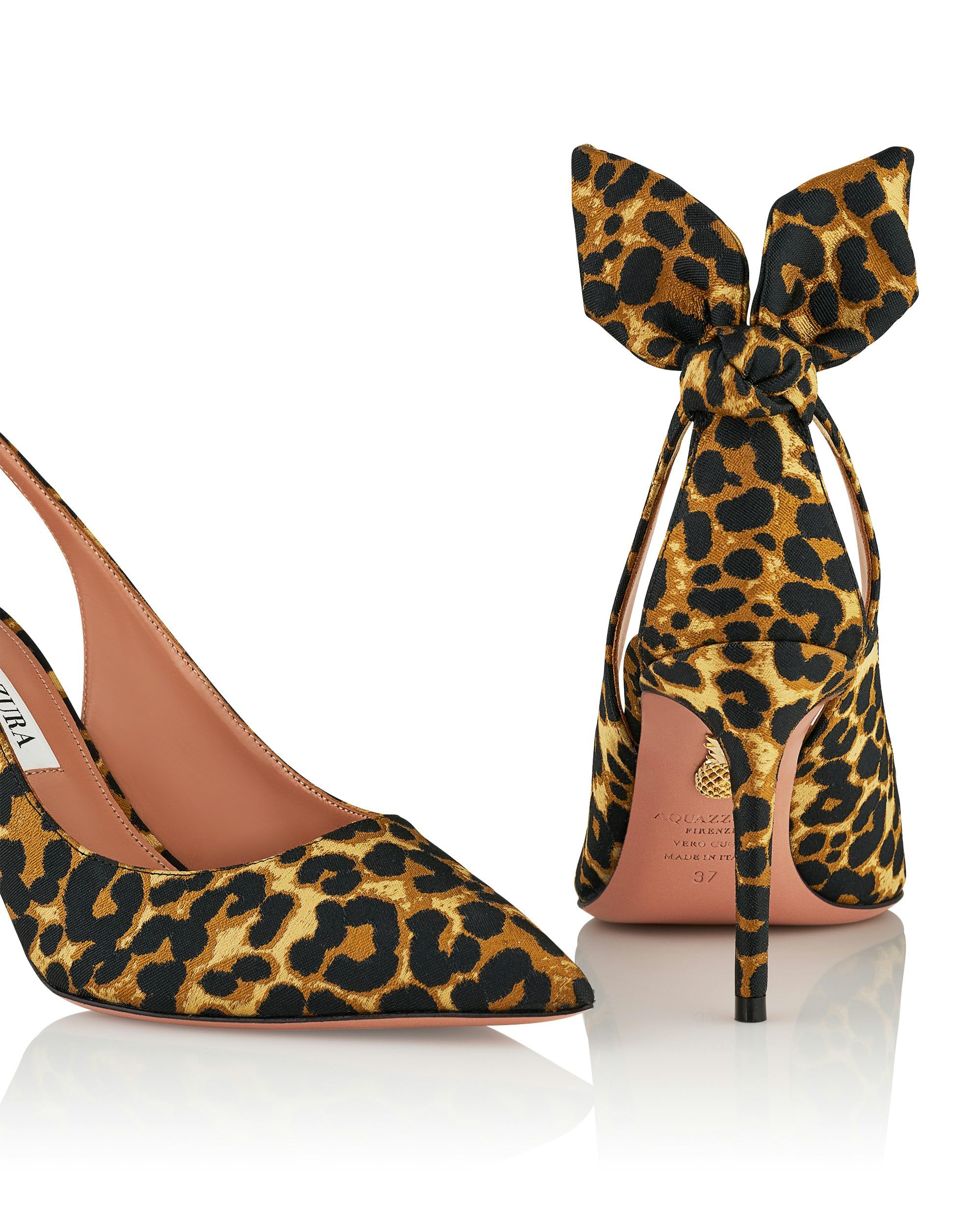 Aquazzura Bow Tie Pump 85, Caramel, 8