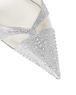 Load image into Gallery viewer, JW PEI Women&#39;s Haidi Artificial Crystal Pumps - Silver

