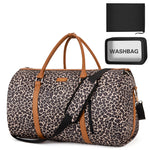 Load image into Gallery viewer, Garment Bag for Travel Convertible Carry On Garment Bag Large Travel Duffel Bags for Women 2 in 1 Hanging Suitcase Suit Travel Bags for Women &amp; Men 3pcs Set
