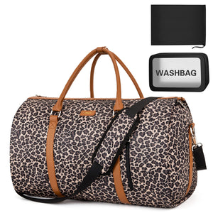 Garment Bag for Travel Convertible Carry On Garment Bag Large Travel Duffel Bags for Women 2 in 1 Hanging Suitcase Suit Travel Bags for Women & Men 3pcs Set